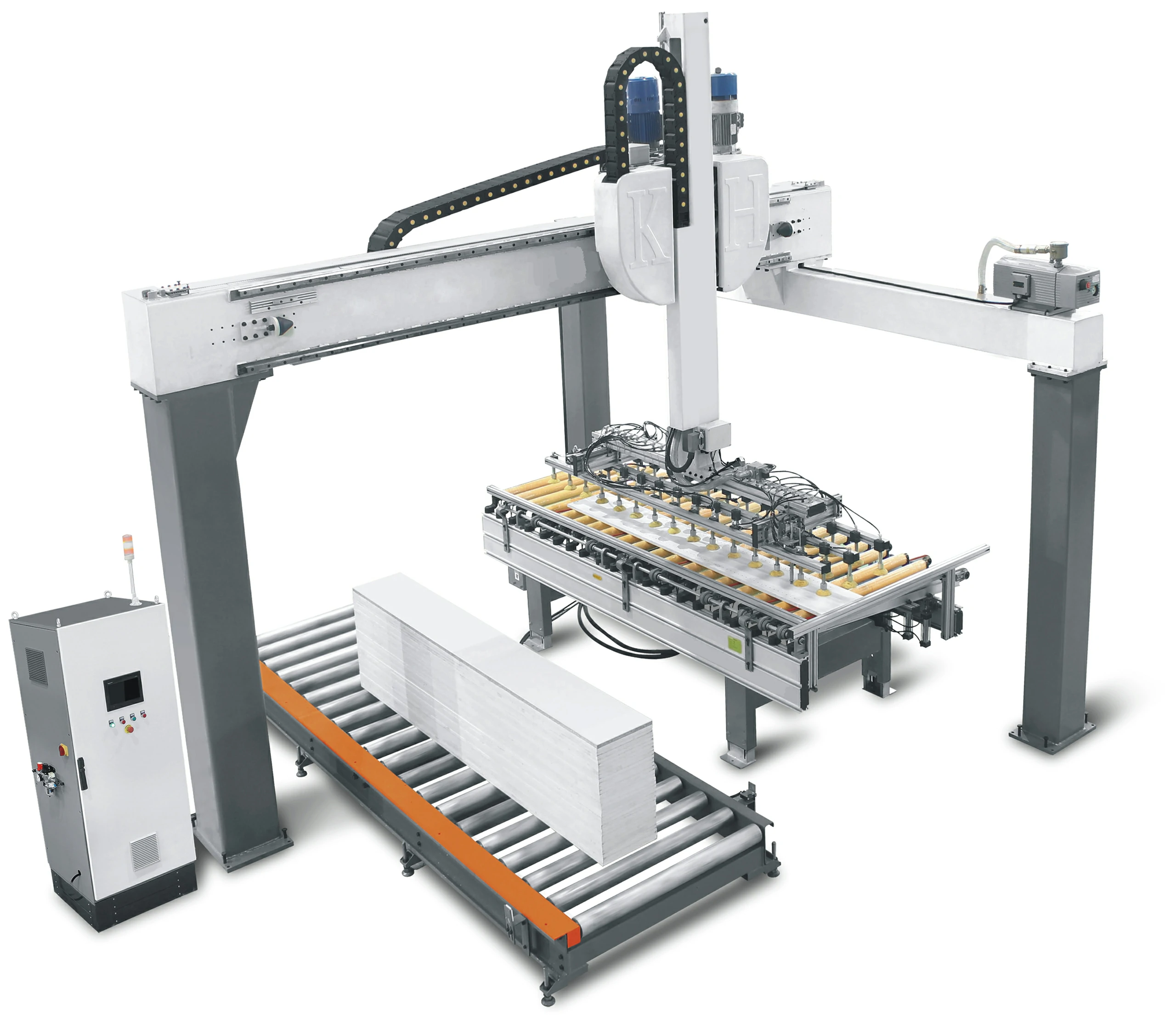 Bridge Loader & Stacker,Side pusher feeder​,3-Position Bridge Loader & Stacker​,Loader & Stacker​